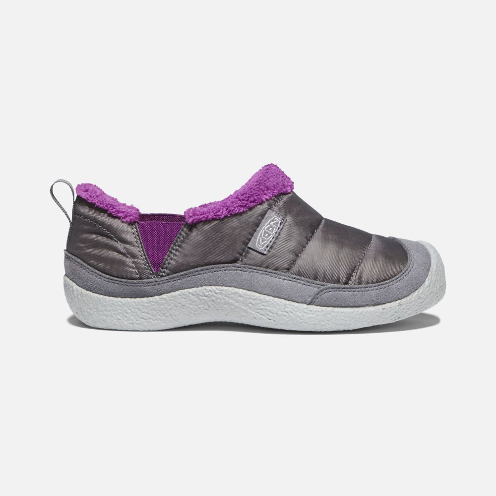 Pantofi Keen Romania Copii Gri/Violet Howser Ii 0819-NPJGU